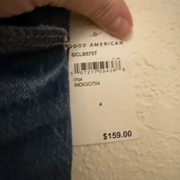 Good American Good Classic Boot Jeans Indigo704 - Picture 8 of 9